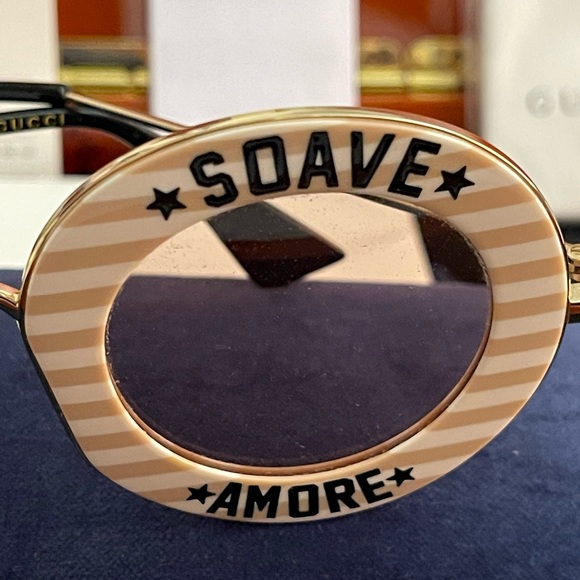 Gucci unisex round sunglasses - Picture 14 of 16